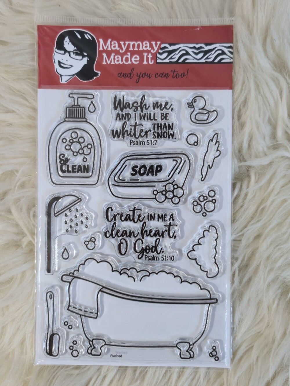 Maymay's Washed 4x6 Stamp Set A265